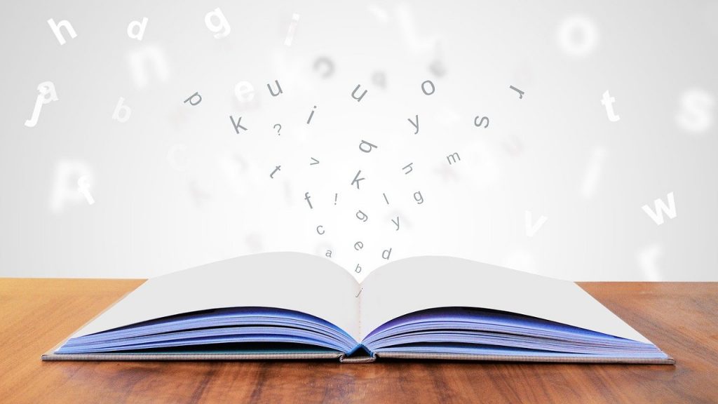 literature, book, page
